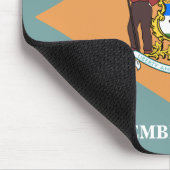 Tapis De Souris État du drapeau du Delaware (Coin)