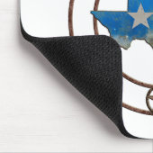 Tapis De Souris État du Texas Fer forgé (Coin)