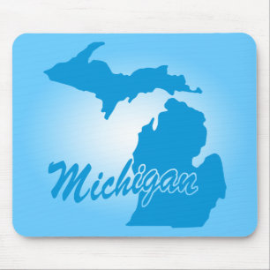 Tapis De Souris État Michigan