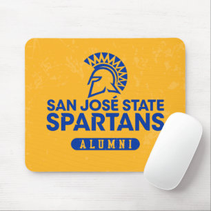 Tapis De Souris État Spartans de San Jose affligé