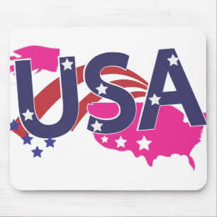 Tapis De Souris États-Unis