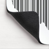Tapis De Souris États-Unis d'Amérique en code-barres (Coin)