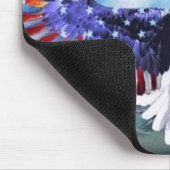 Tapis De Souris Etats-Unis-Drapeau Eagle (Coin)