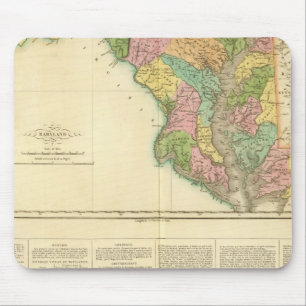 Tapis De Souris États-Unis du Maryland