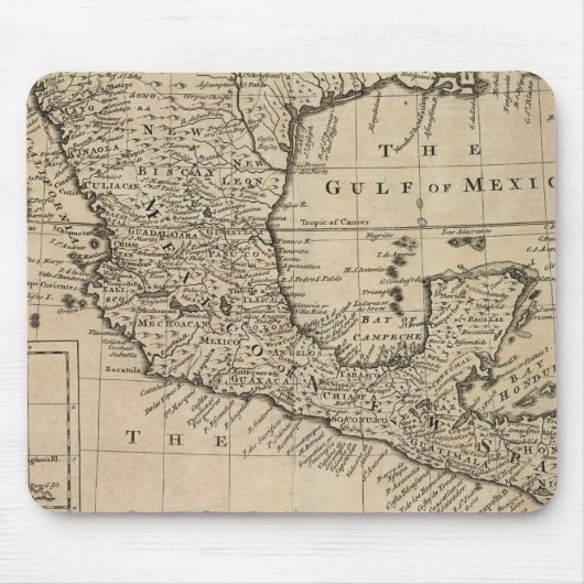 Tapis De Souris États-Unis et Mexique (Devant)
