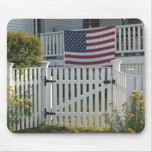 Tapis De Souris États-Unis, Massachusetts, Gloucester : Clôture pa