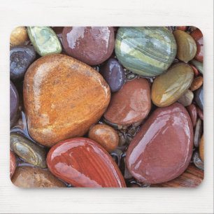 Tapis De Souris États-Unis, Montana, rivière Clark Fork, Pierres 2