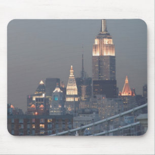 Tapis De Souris États-Unis, New York City, Vue du pont de Manhatta