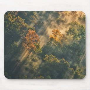 Tapis De Souris États-Unis, New York, Letchworth State Park. Lever