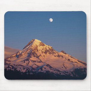 Tapis De Souris États-Unis, Oregon, mont Hood. Le coucher de solei