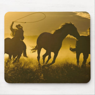 Tapis De Souris États-Unis, Oregon, Seneca, Ponderosa Ranch.