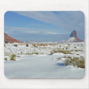 Tapis De Souris États-Unis, Utah, Monument Valley. L'armoise appar