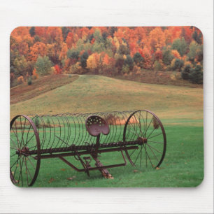 Tapis De Souris États-Unis, Vermont, Ferme.