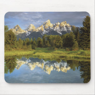Tapis De Souris États-Unis, Wyoming, Grand Teton National Park. Gr