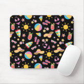 Tapis De Souris Été ensoleillé (Avec souris)