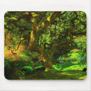 Tapis De Souris Été, jardin japonais de Portland, Portland