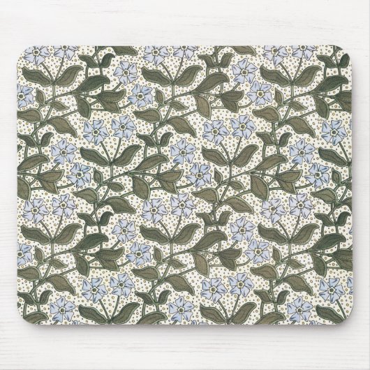 Tapis De Souris Été Périwinkel Fleur Plutôt Élégant Floral (Devant)