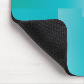 Tapis De Souris Été Turquoise Gradient (Coin)