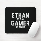 Tapis De Souris Ethan Gamer Halloween Gaming Costume For Men Named (Avec souris)