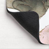 Tapis De Souris Ethereal Moody Black Gold Inky Imaginaire Glam (Coin)