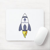 Tapis De Souris Ethereum À La Rocket Lune (Avec souris)