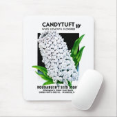 Tapis De Souris Étiquette de paquets de semences CandyTuft (Avec souris)
