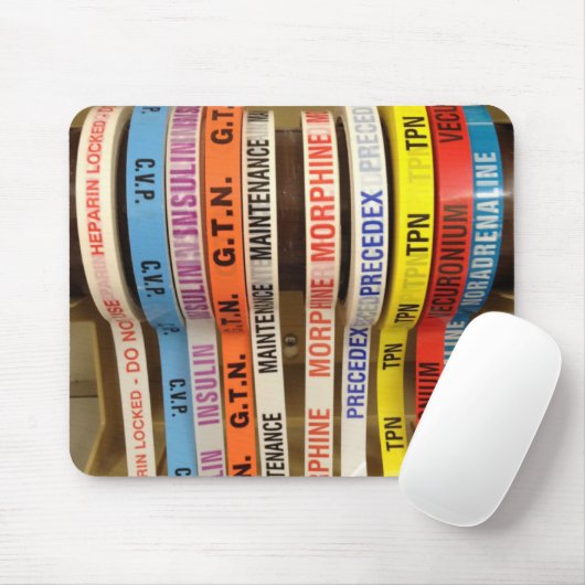 Tapis De Souris Étiquette Mousepad de drogue d'Inotrope (Avec souris)