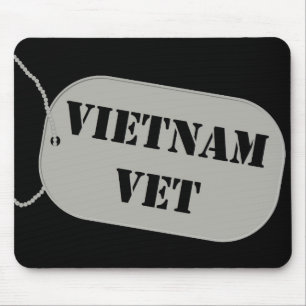 Tapis De Souris Étiquette Mousepad de vétérinaire du Vietnam