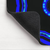 Tapis De Souris Étoile bleue Mousepad (Coin)