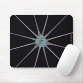 Tapis De Souris Étoile Brillante (Avec souris)
