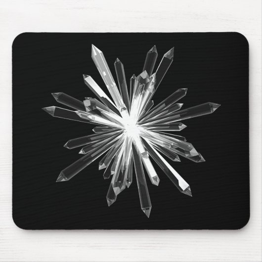 Tapis De Souris Étoile de cristal (Devant)