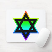 Tapis De Souris Étoile de David (Avec souris)