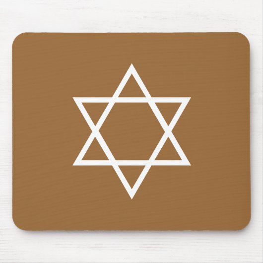 Tapis De Souris Étoile de David (Devant)