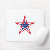 Tapis De Souris Étoile de la liberté (Avec souris)