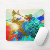 Tapis De Souris Étoile de merveille Mousepad (Avec souris)