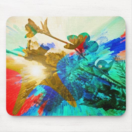 Tapis De Souris Étoile de merveille Mousepad (Devant)