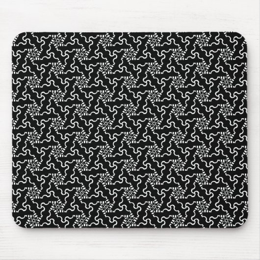 Tapis De Souris Étoile de Terrazzo - v2 (Devant)