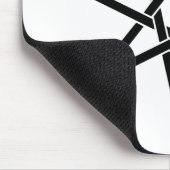 Tapis De Souris Étoile dirigée par sept (Coin)