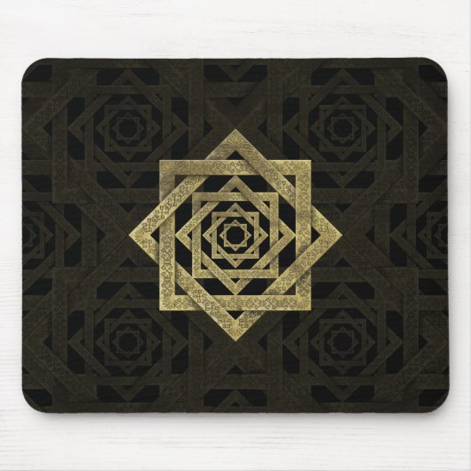 Tapis De Souris Étoile d'or de Lakshmi - Ashthalakshmi (Devant)