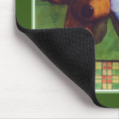 Tapis De Souris ÉTOILE DU MERVEILLEUX Mousepad / Vert (Coin)