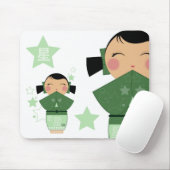 Tapis De Souris Étoile Mousepad de Kokeshi (Avec souris)