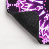 Tapis De Souris Étoile rose de glowstick (Coin)