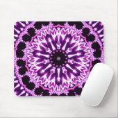 Tapis De Souris Étoile rose de glowstick (Avec souris)