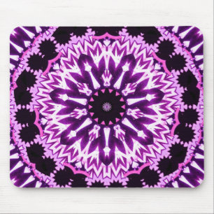 Tapis De Souris Étoile rose de glowstick