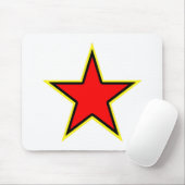 Tapis De Souris Étoile rouge communiste (Avec souris)