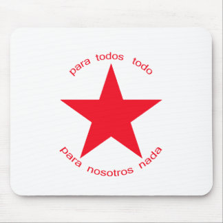 Tapis De Souris Étoile rouge Zapatista