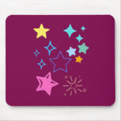 Tapis de souris Étoiles (Devant)