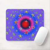 Tapis De Souris Étoiles (Avec souris)