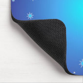 Tapis De Souris Étoiles bleues (Coin)