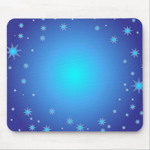 Tapis De Souris Étoiles bleues